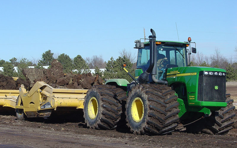 Tractor Plowing